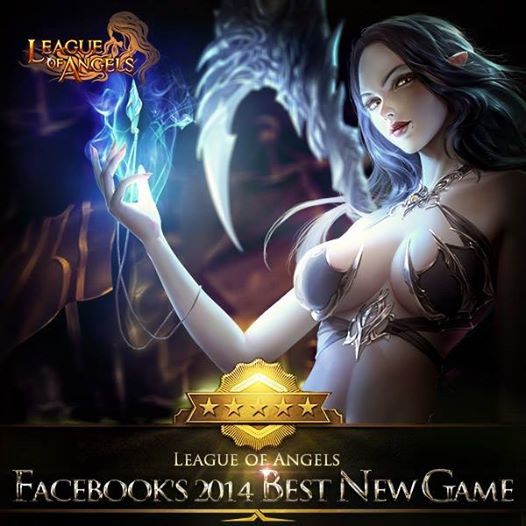 《女神联盟》海外服取得2014年facebook年度游戏奖