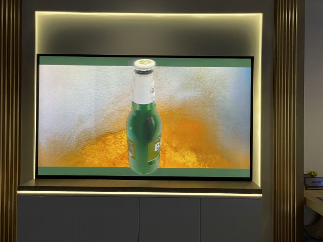 裸眼3D（现场效果比图片效果好很多）