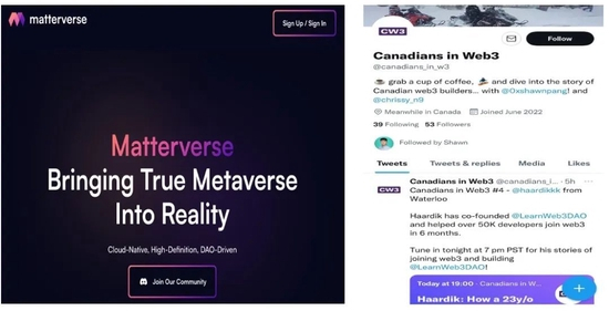 Shawn团队的项目以及正在拓展的加拿大Web3社群