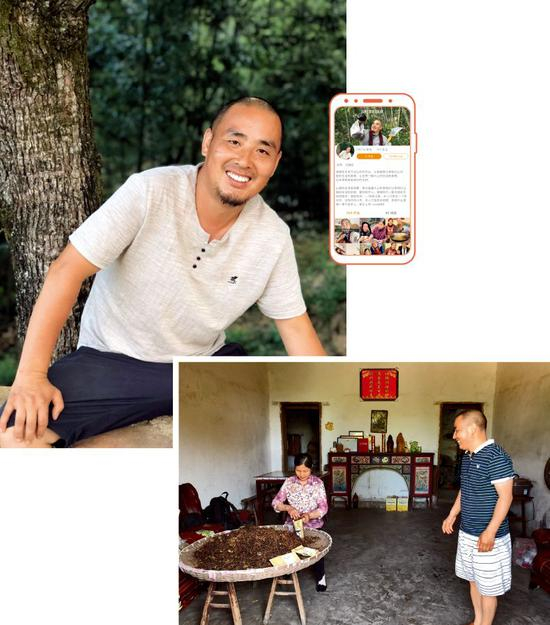 　　蒋金春，在快手上Cos鲁智深，带火了竹子酒，不仅养活了一家，还致富村里30户人家。组图摄影 ：张帆