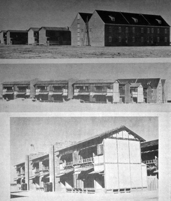 德日小镇的建筑&nbsp;图片来源：national defense&nbsp;research committee