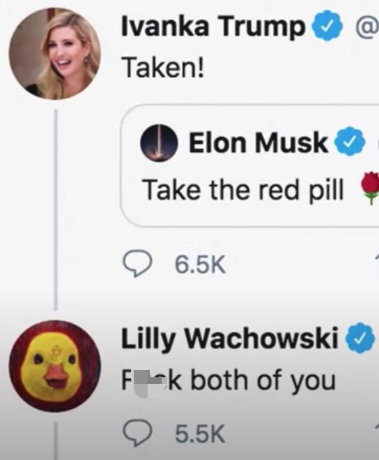 (Lilly Wachowski是电影制作人)