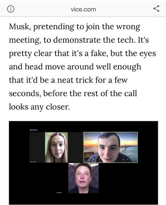 Vice详述了Avatarify在国外的走红过程来源 / vice.com