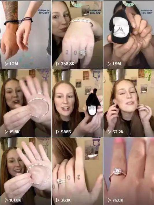 TikTok上的珠宝品牌Louise Carter 图源/官网