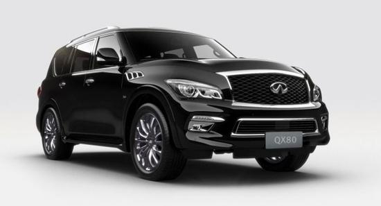 英菲尼迪QX80。来源：英菲尼迪官网