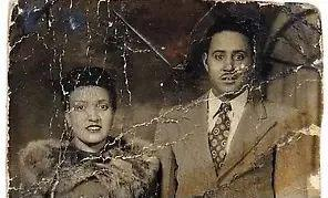 海瑞塔·拉克斯与她的丈夫戴维·拉克斯（David Lacks）。来源：Rebecca Skloot