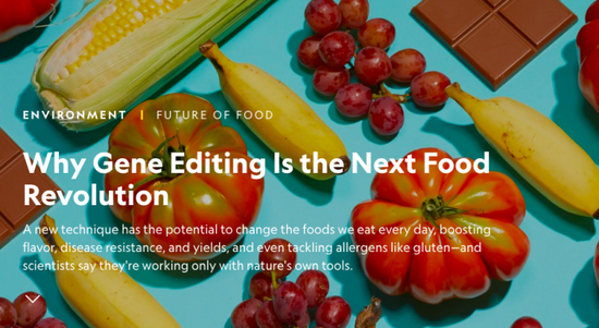 过去的一年，基因编辑技术摘得诺奖，风头正劲，图片截自nationalgeographic.com