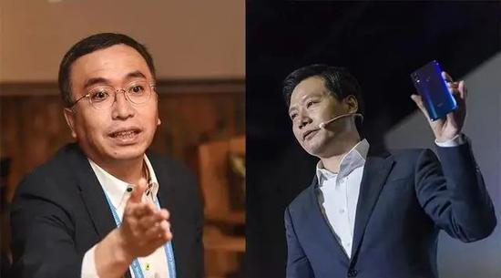 荣耀总裁赵明、小米雷军