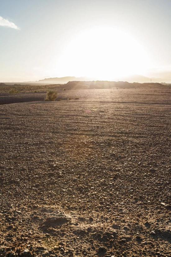 戈壁风光。图/视觉中国