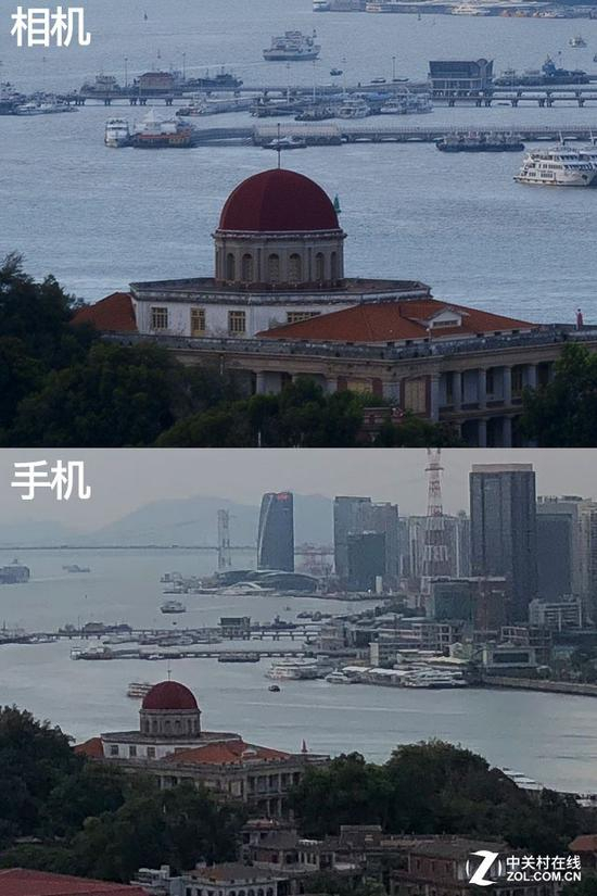 相机与手机在细节表现力上，仍然有着质上的差别