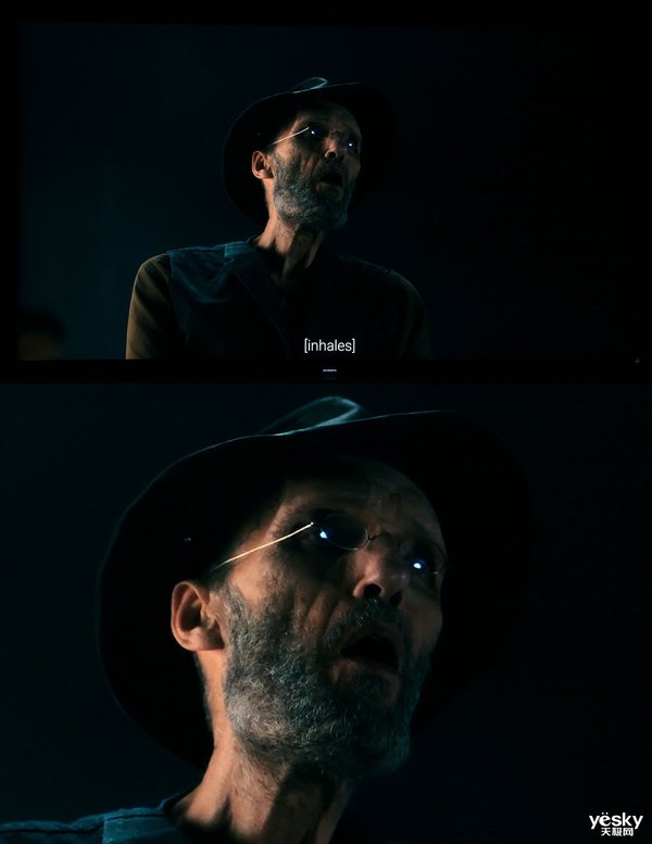  眼中的光芒，胡须的细节丰富