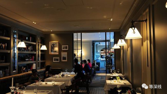 早年图片显示，牛排馆并不具备较好的隐秘性。&nbsp; 图片来自网络