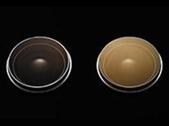 ASC镀膜示意图&nbsp; &nbsp; &nbsp; &nbsp; &nbsp; &nbsp; &nbsp; &nbsp;防反射效果对比（左：ASC镀膜；右：以往镀膜）