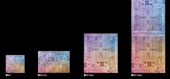 M1&nbsp;Ultra芯片，图源发布会直播间