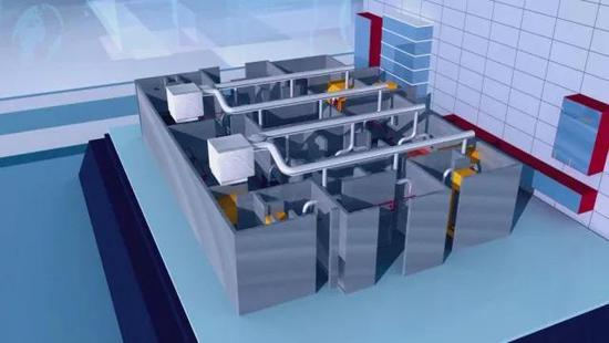 图4 “盒中盒”围护结构