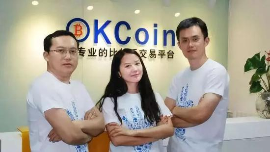 从左至右：徐明星，何一，赵长鹏CZ