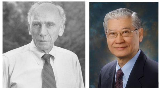 图6。 &nbsp;氟西汀研发过程中两位重要的科学家Bryan B。 Molloy 与David T。 Wong丨图片来源：左https：//www.invent.org/inductees/bryan-b-molloy；右：blogs.oregonstate.edu/）