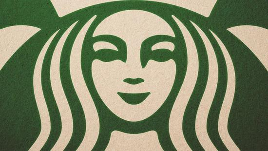 ▲ 最终版星巴克美人鱼脸孔上的细节。 图片来自：Fast Company