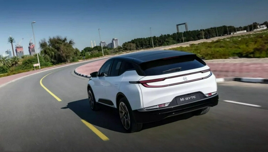 拜腾M-Byte，图源BYTON拜腾官微