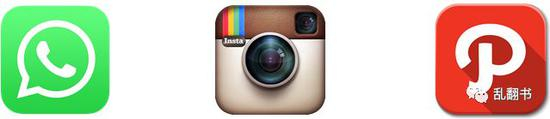 Whatsapp、Instagram和Path