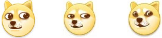 ▲ 微博狗头进化史