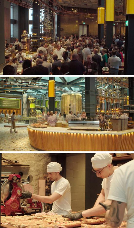  ▲ 米兰的星巴克臻选烘焙工坊开幕当天盛况