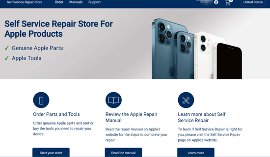 图源：selfservicerepair官网