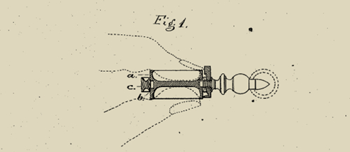 （注册人：V。 FOGERT，1875年专利设计图）