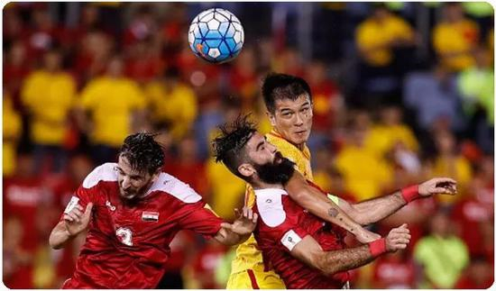 2017年6月13日，马六甲，国足2：2叙利亚