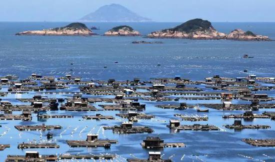 国内海产养殖基地（图片来自网络）