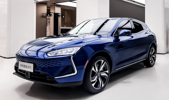 赛力斯SF5，图源华为官网&nbsp;