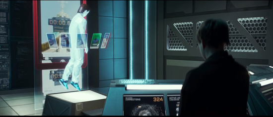 纪录片截图：算法模型会给用户画像，这个画像是由无数的行为数据建立的。