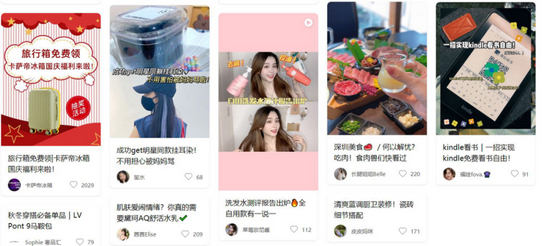 图片来源：小红书官网截图