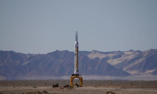 （零壹空间 OS-X1型号火箭 零壹空间供图）