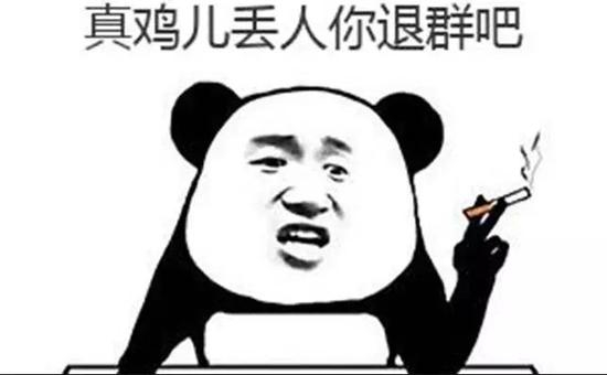 真鸡儿丢人，你退群吧。