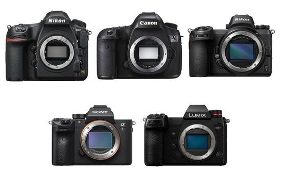 现在在售的一些高像素相机