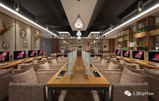 ▲现在大多数网咖的环境已经得到了很大改善