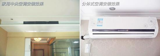 中央空调与家居环境融为一体更加美观
