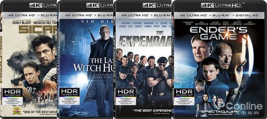 4K Ultra HD Blu-ray影碟