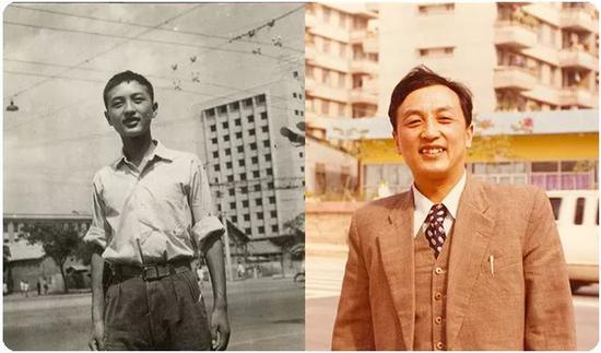 1961年高中毕业照、1984年底在深圳