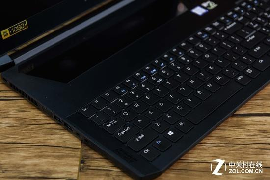 上置触控板特殊设计