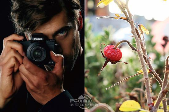 小巧轻便的G1X3就能拍出手机无法比拟的背景虚化照片