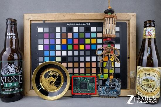 控噪性能客观测试环境展示（红框内为截选放大区域）