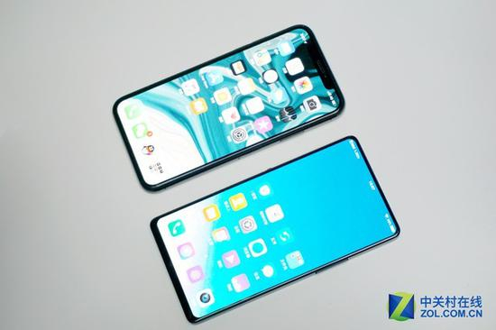 iPhoneX和vivo&nbsp;APEX外观对比