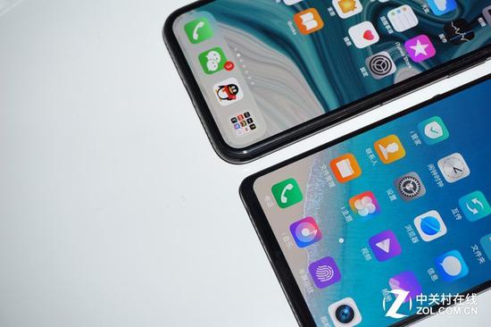iPhoneX和vivo&nbsp;APEX对比