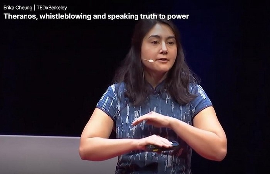 艾丽卡·张（Erika Cheung）&nbsp;图片来自Ted演讲