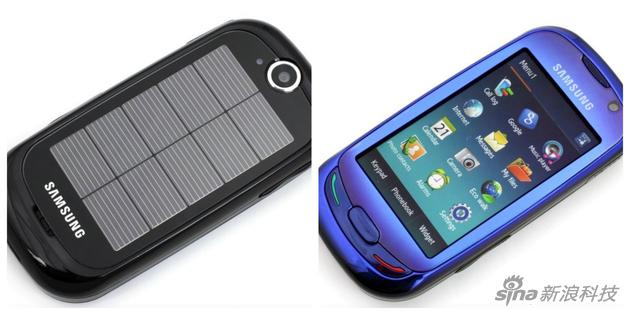 三星和彪马的太阳能手机（实际是一款产品换个壳）