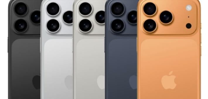 iPhone 17 Pro系列5款配色全部现身