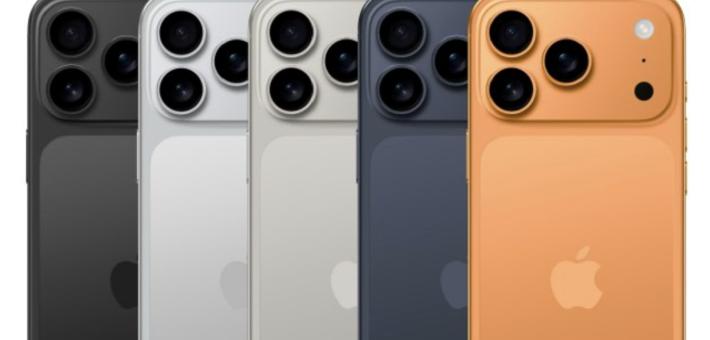 iPhone 17 Pro系列5款配色全部现身
