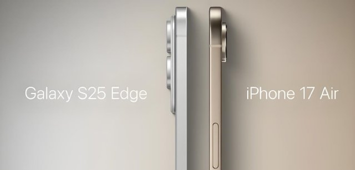 iPhone Air与Galaxy S25 Edge续航对决